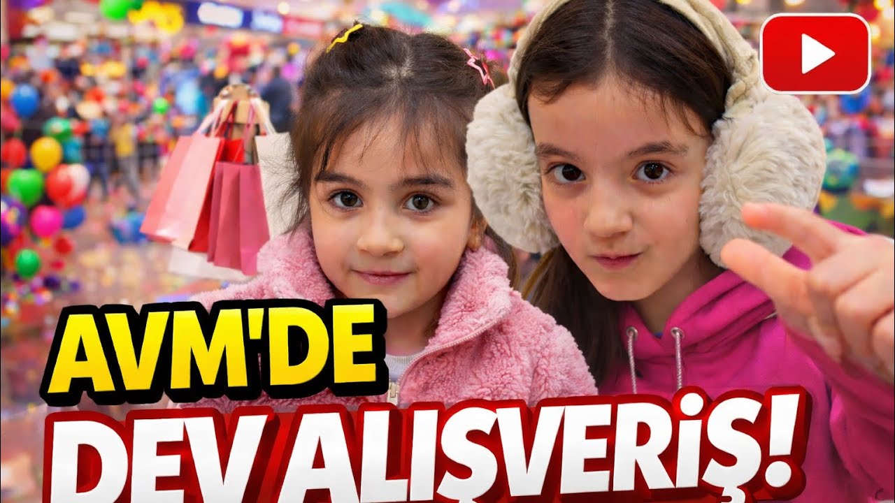 AVM DE DEV ALIŞVERİŞ ‼️ECRİN CEMRE NELER ALDI ‼️
