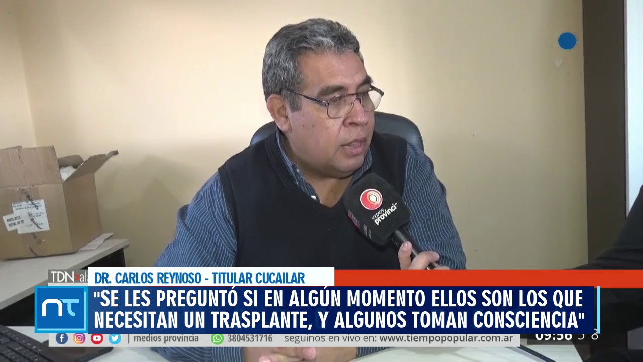 11 de Julio 07 DR  CARLOS REYNOSO &ndash; TITULAR CUCAILAR