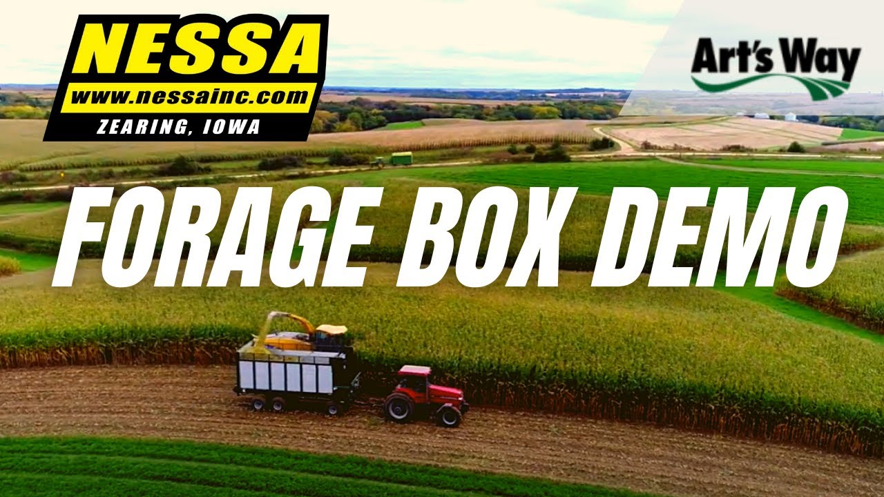 Art's Way 2100 Forage Box Demo