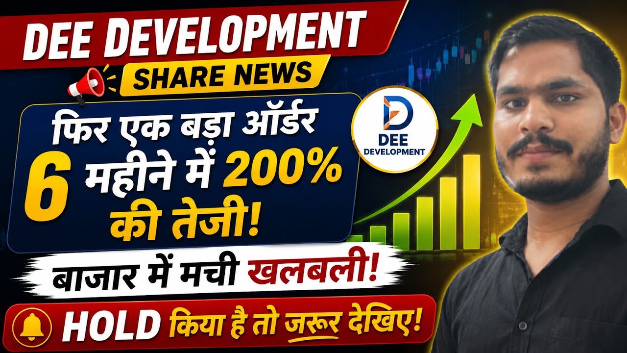 Dee Development share news today | Dee Development share latest news #trading #niftytrading