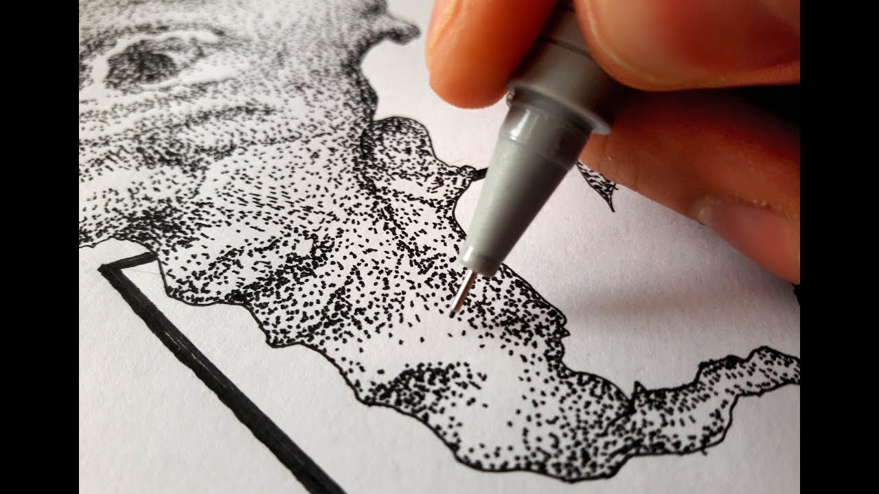 HOW TO STIPPLE  |  ABSTRACT STIPPLING