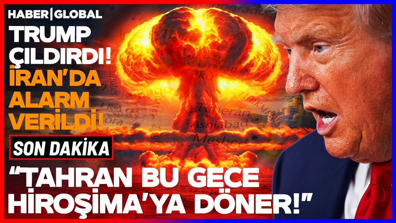 SON DAKİKA TRUMP'TAN İRAN'A ATOM BOMBASI &Ccedil;IKIŞI! Tahran'da Alarm Zilleri &Ccedil;alıyor!