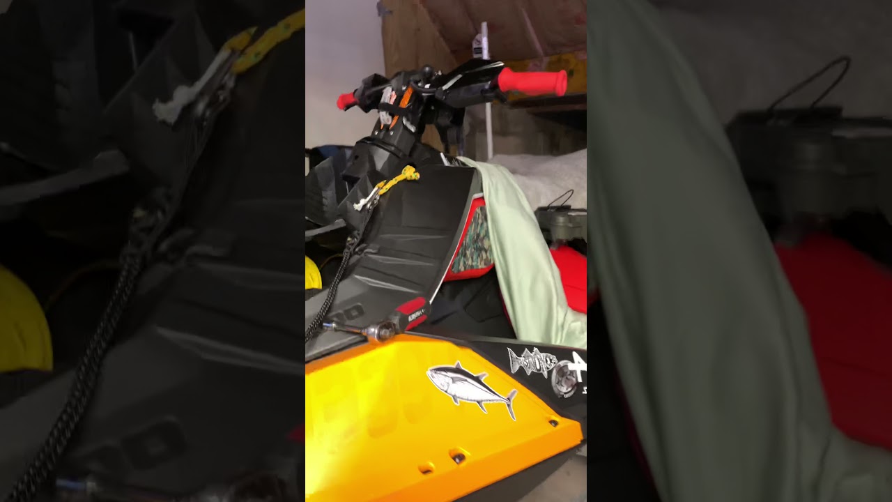 Replacing steering wear rings on seadoo trixx