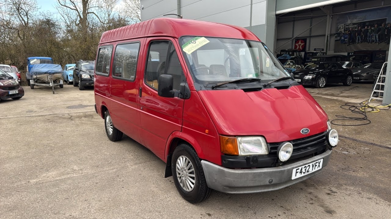 1989 FORD TRANSIT 12 SEAT BUS | MATHEWSONS CLASSIC CARS | AUCTION: 16, 17 & 18 APRIL 2025