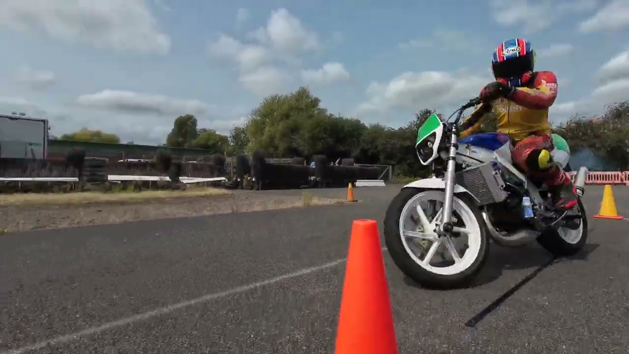 Moto gymkhana at Warwick Camrider