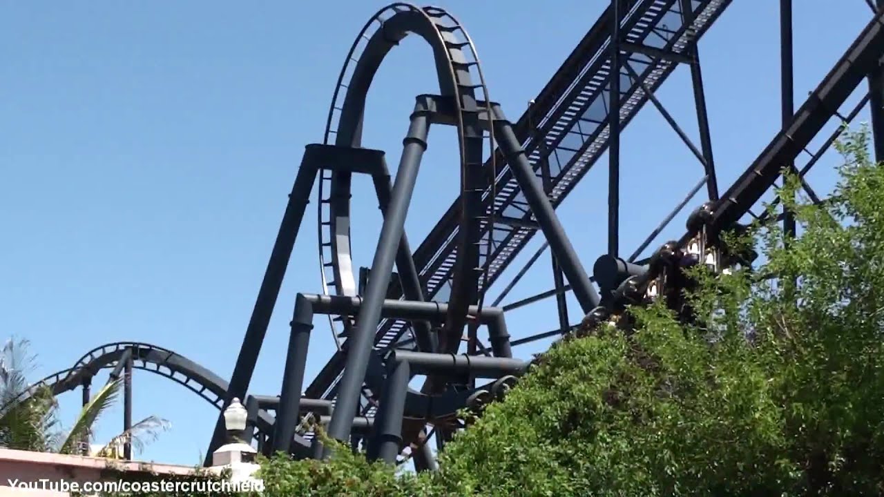 Batman The  Ride (Off-ride HD) Six Flags St. Louis