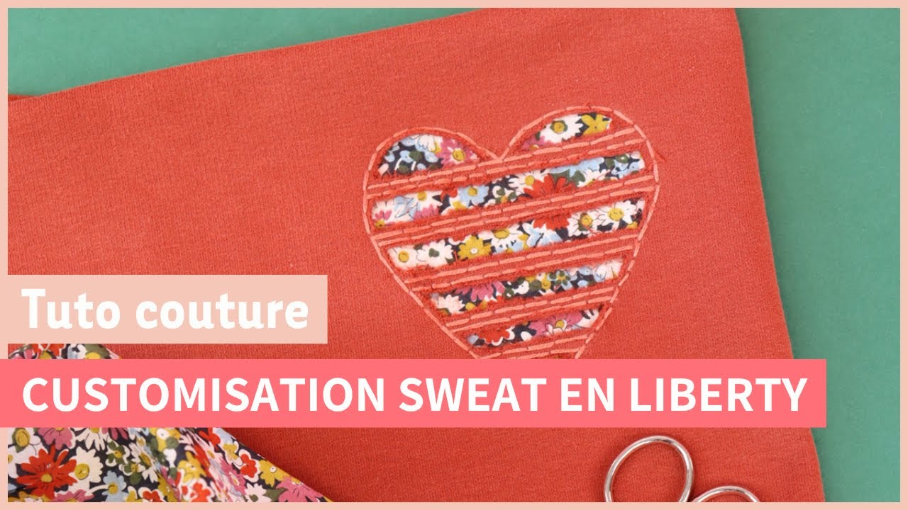 Tuto couture : customiser un sweat