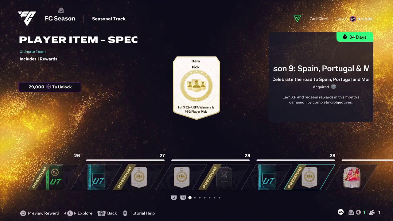 Fc26 season 9 season pass
