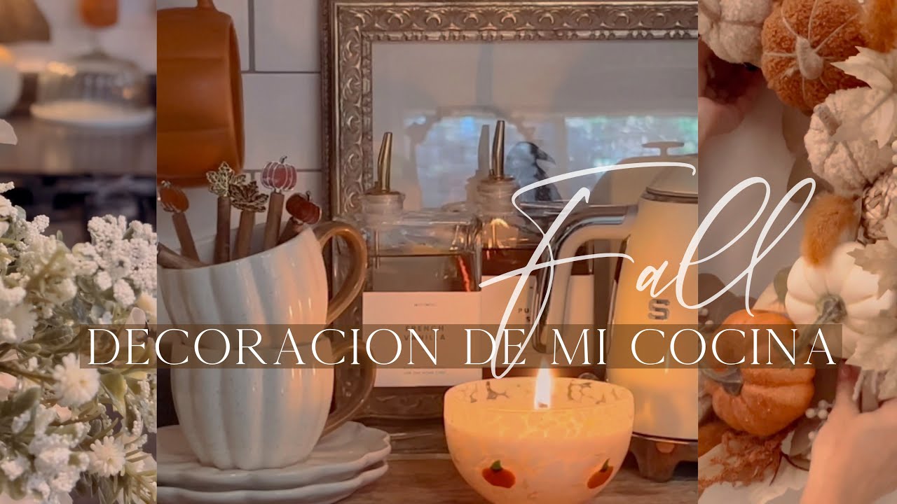 DECORACIÓN DE MI COCINA | FALL 2024 | IDEAS PARA DECORAR | OTOÑO 🍂☕️🧸