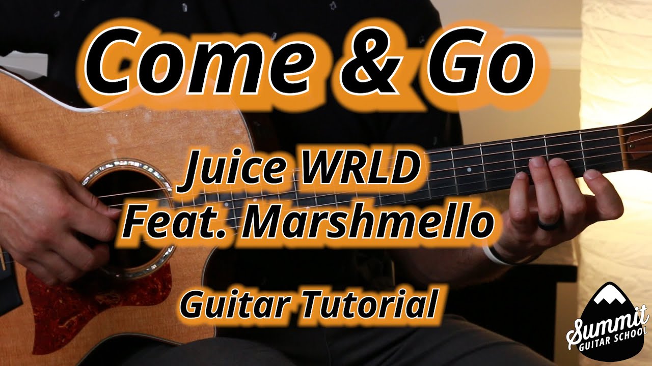 Juice WRLD--Marshmello--Come & Go Guitar Tutorial--Guitar Lesson--
