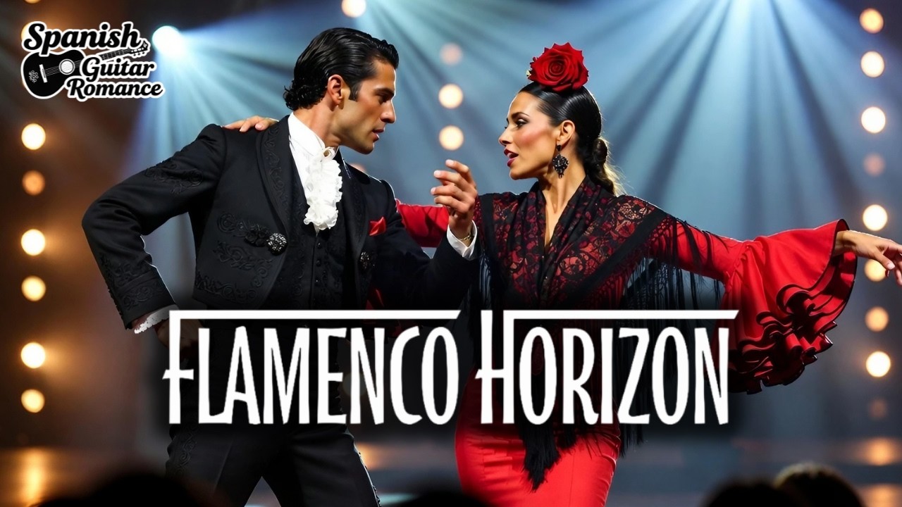 Flamenco Horizon • 1 Hour Spanish Guitar Trio Instrumental for Passion & Andalusian Spirit