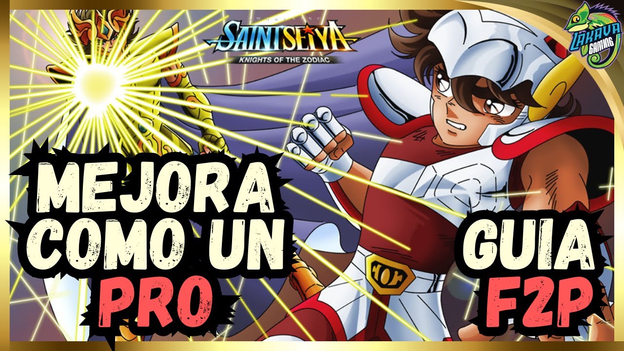 MEJORA TU CUENTA F2P de SAINT SEIYA como un PRO