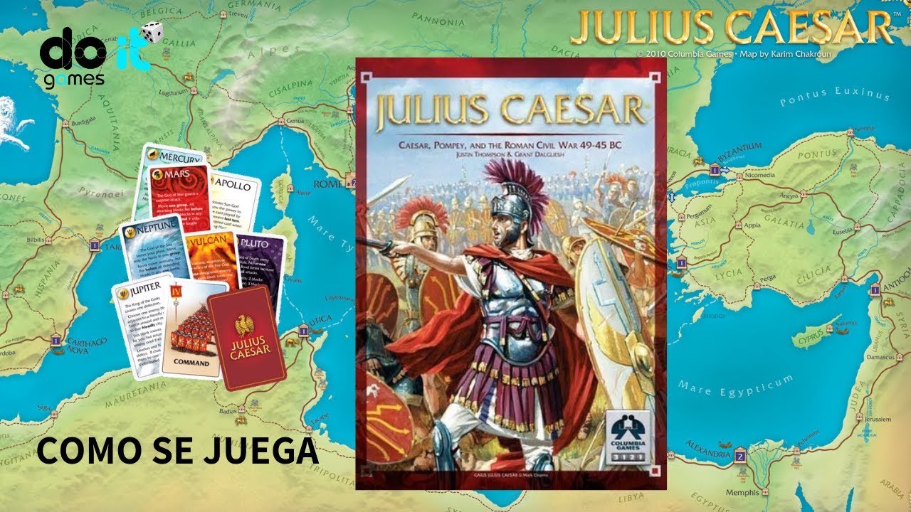 JULIUS CAESAR como se juega