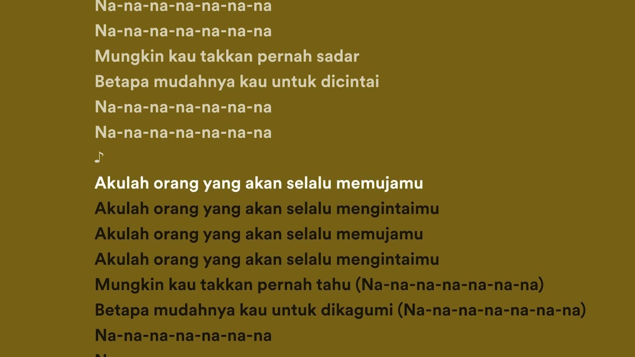 Pemuja Rahasia - Sheila on 7 (Lirik | Lyrics)