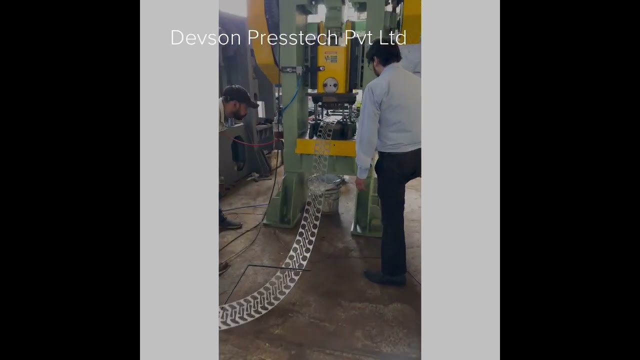 Mechanical Power Press 75 Ton with Automation For Spoon Blanking