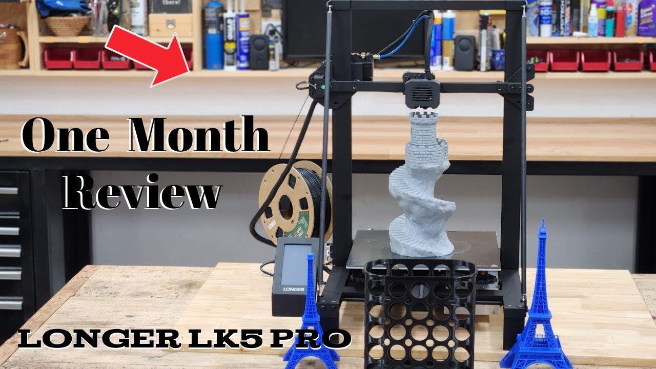 Longer LK5 Pro 3D Printer/ 1 Month Review