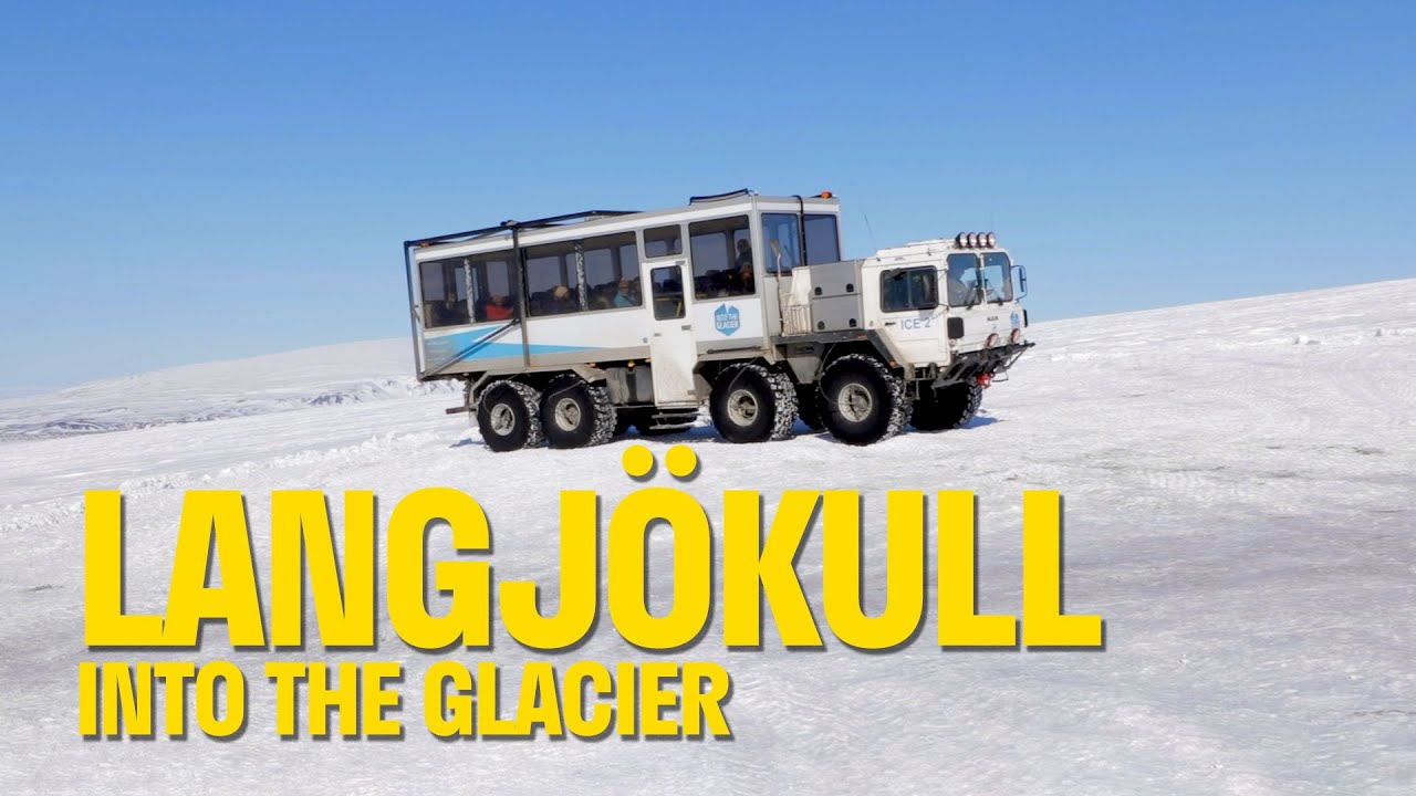 Ice caves of Langj&ouml;kull Glacier in Iceland (2019)