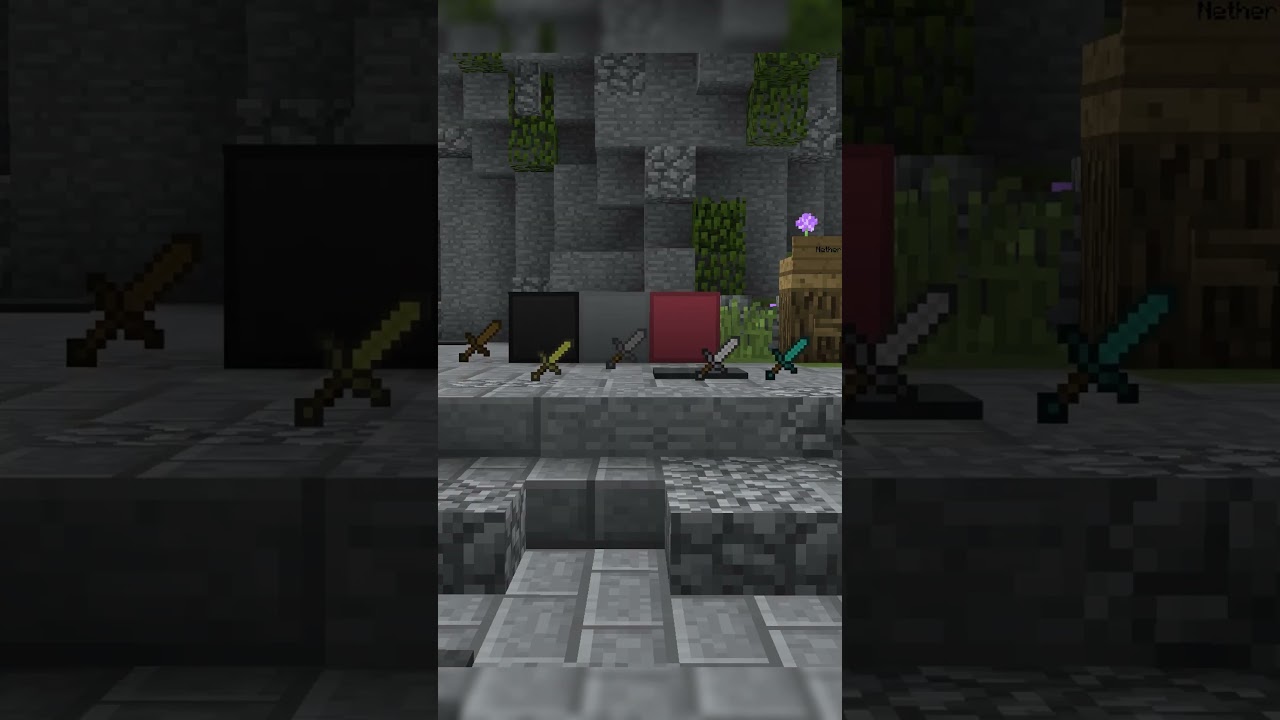 Default Texture with Small Sword for Minecraft PVP! Bedrock 1.21 & Java 1.8.9