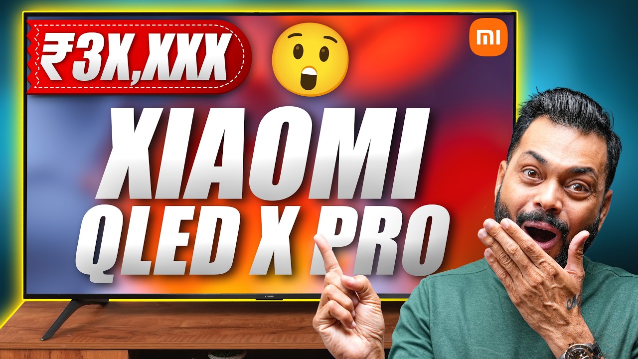 Xiaomi X Pro QLED TV First Look & Quick Review ⚡ Best QLED TV @ ₹31,999