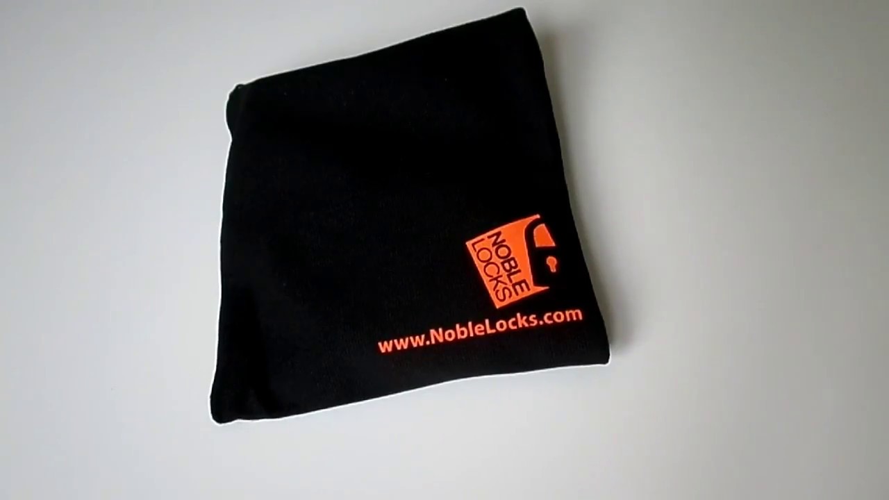 Noble Locks TZ05T (revised) instructions