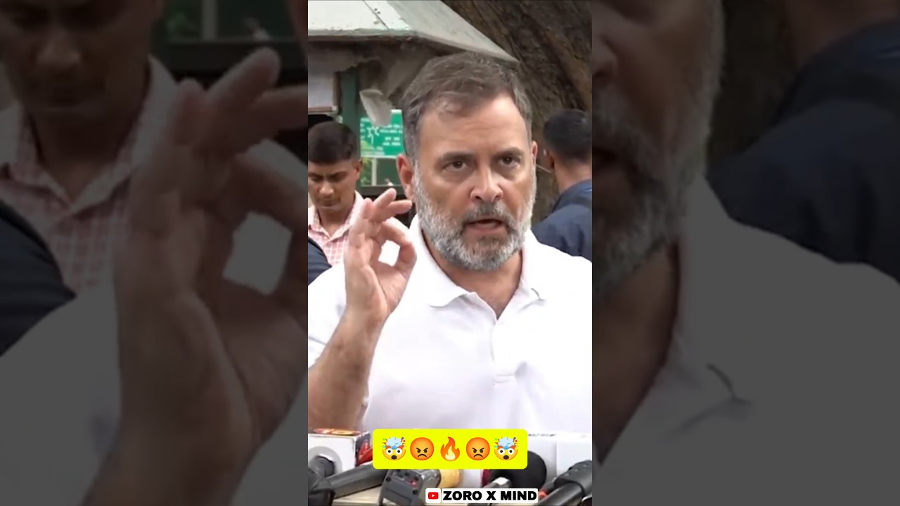 Rahul Gandhi angry reply Amit Shah 😡#shortsfeed #viralshort #rahulgandhi #ytshorts #jantarmantar