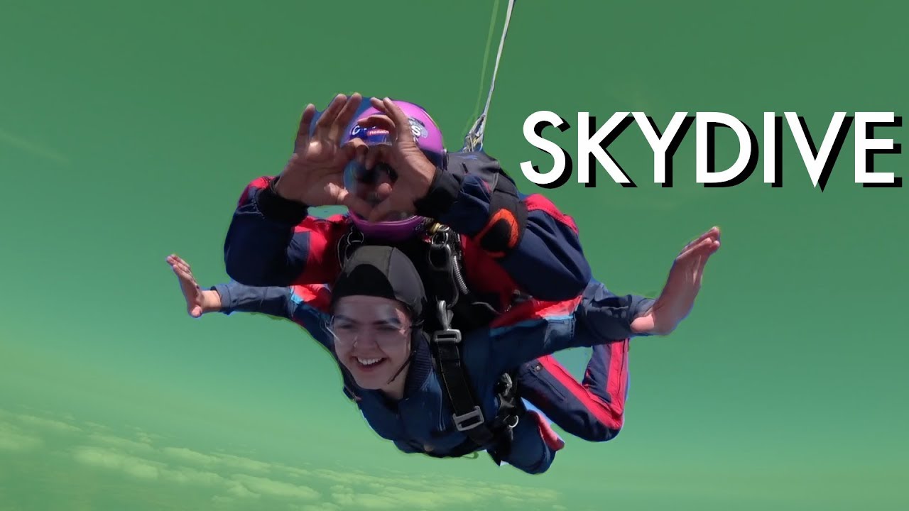 I JUMPED OUT A PLANE | Skydiving for charity
