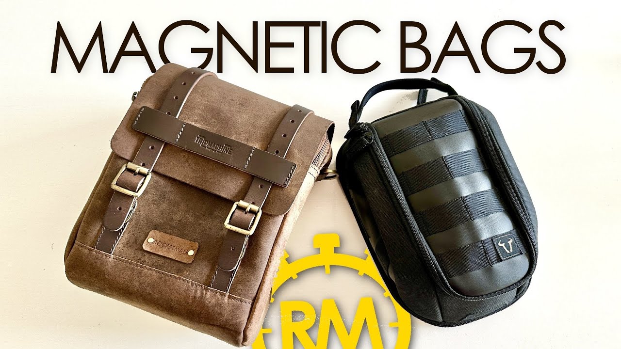 Magnetic Tank Bags - TripMachine vs SW Motech Legend   [QuickTest#85]