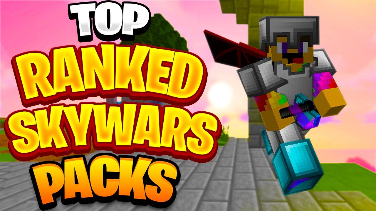 Top 5 BEST Texture Packs for RANKED SKYWARS! | (Hypixel Ranked Skywars)