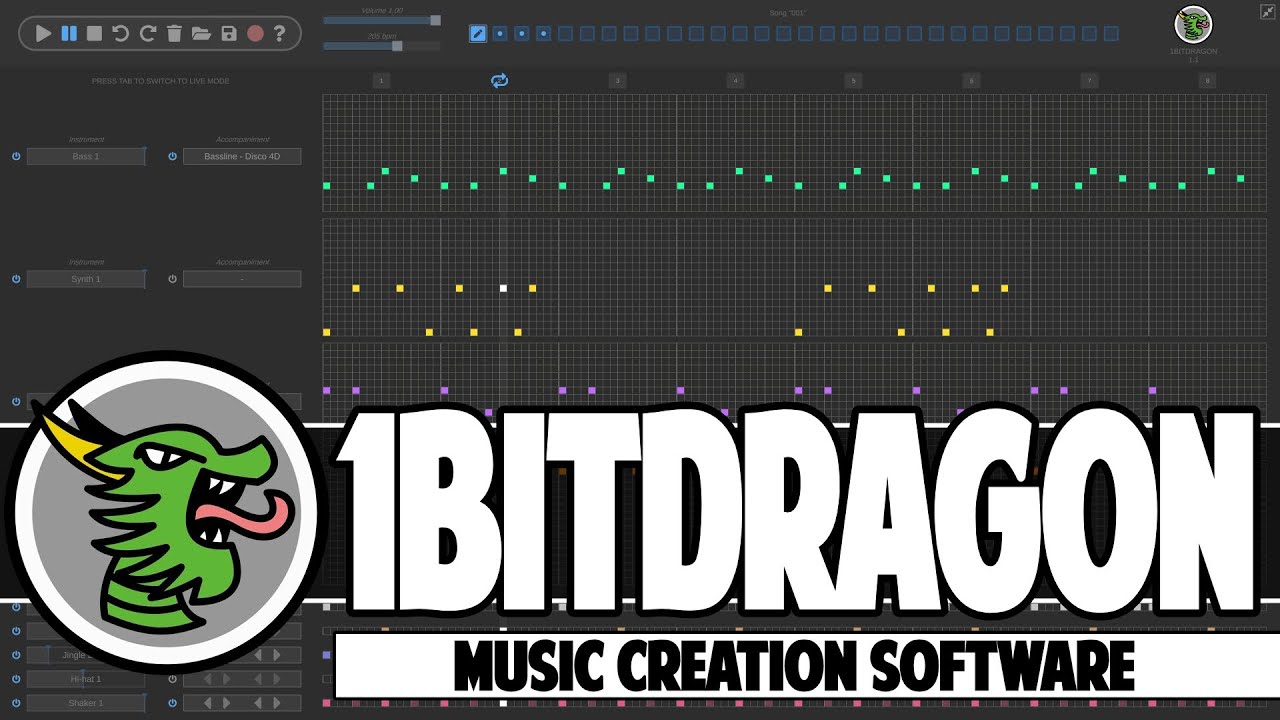 1BitDragon - Idiot-Proof Music Software