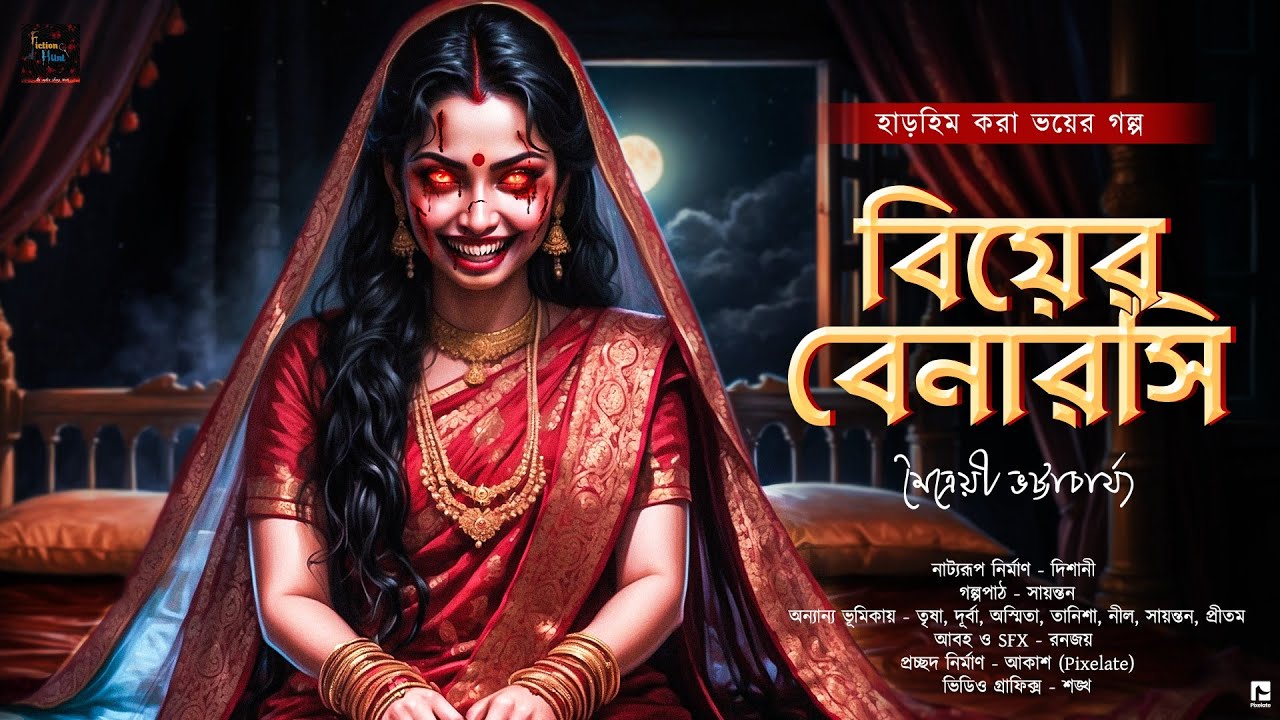 বিয়ের বেনারসী | Bangla Horror Golpo | গ্রাম বাংলার ভূতের গল্প | ভয়ের গল্প | Bengali Audio Story