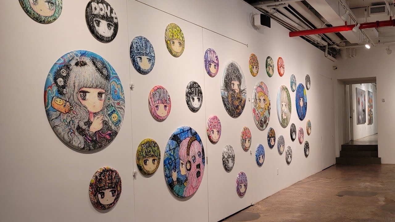 ALLOUCHE GALLERY Stickymonger / Still Smiling Spring 2021 Exhibit in 8K!