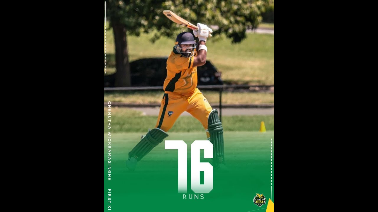 Chenutha Wickramasinghe Batting Highlights vs Ivanhoe Round 14 #VSDCA #Eagles #1stXI