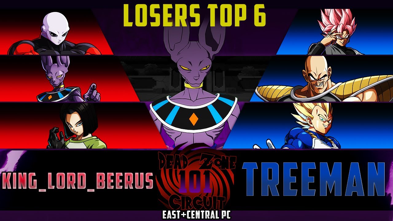 DZC 101 (DBFZ PC) (East+Central) King_Lord_Beerus vs TreeMan (Great Set!!)