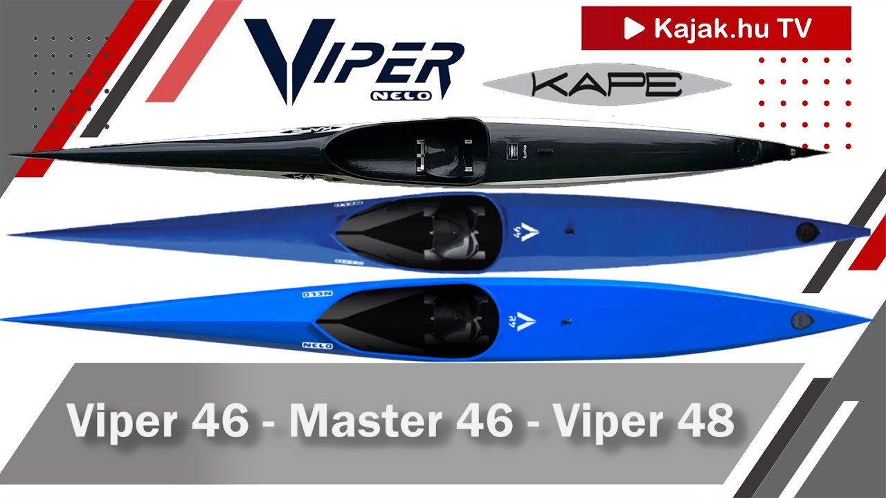 Nelo Viper 46 XXL fitness kajak teszt Kajak hu TV