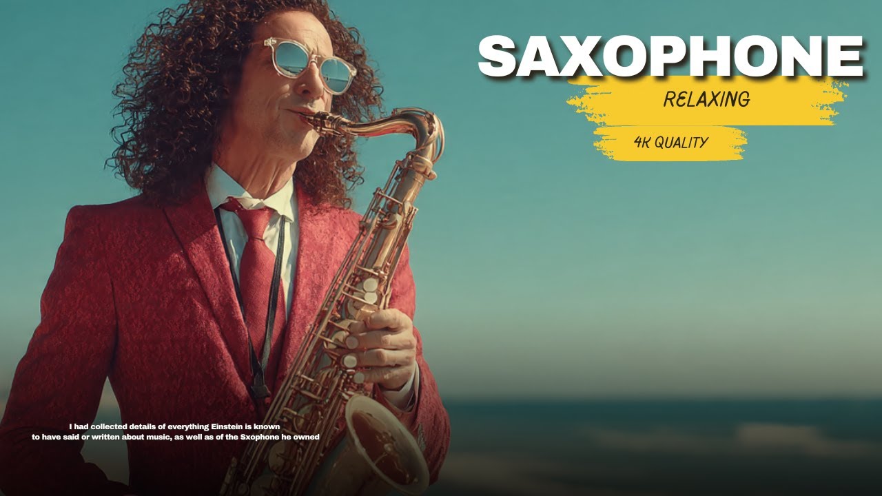 Relaxing Saxophone Music for Anxiety Relief | Calm Your Thoughts