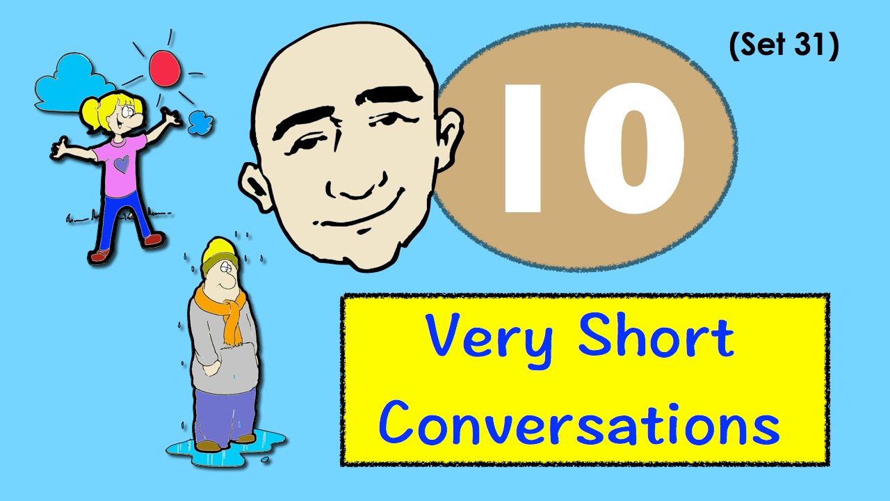 10 Very Short Conversations | Set 31 | English Speaking Practice | ESL | EFL