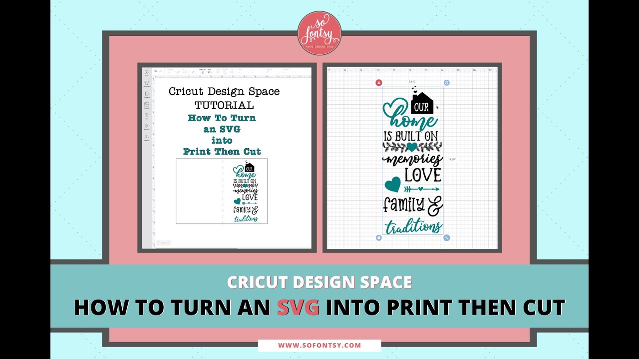 Cricut Design Space Tutorial: How To Turn an SVG into Print Then Cut