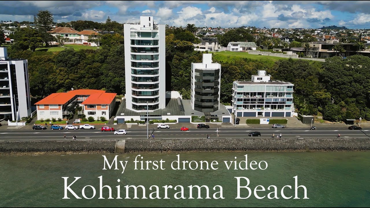 Kohimarama Beach - Auckland - New Zealand - My first drone video