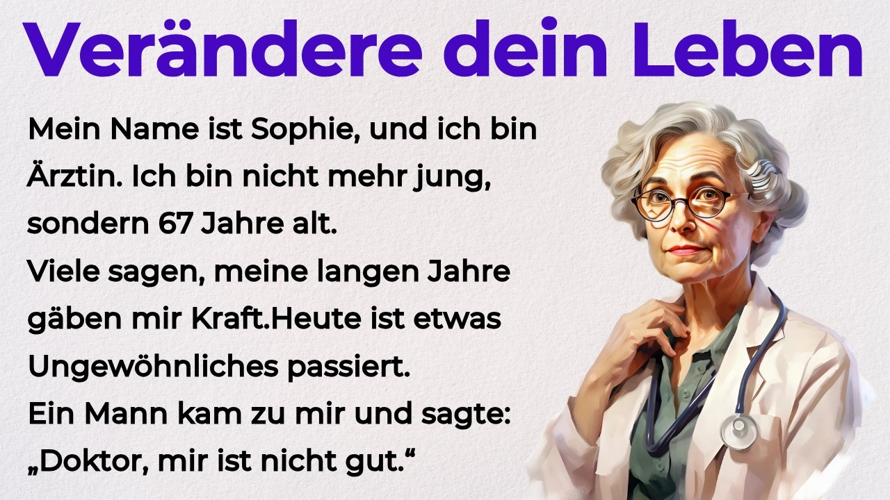 START TO UNDERSTAND German with a Simple Story  |  Level 1 ⭐