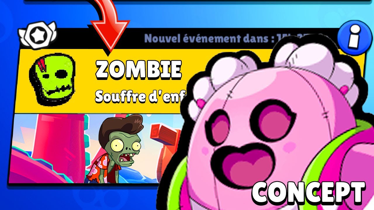 concept MODE DE JEU ZOMBIE des TOP PLAYER se font DEGLINGUER par les ABONNÉS sur Brawl Stars !