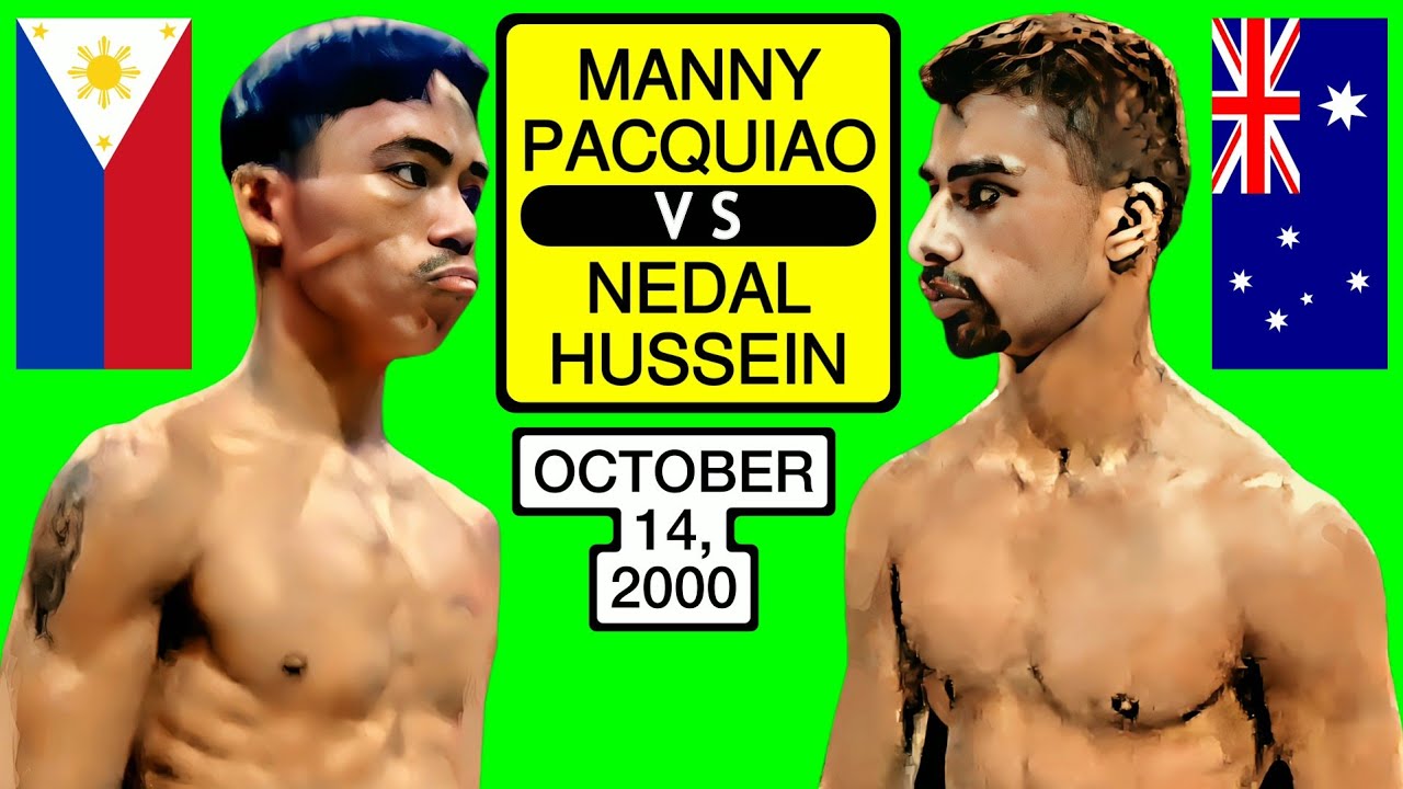 (32) | Manny Pacquiao 🇵🇭 VS 🇦🇺 Nedal Hussein | October 14, 2000 | Vintage Sports | 720P 60FPS