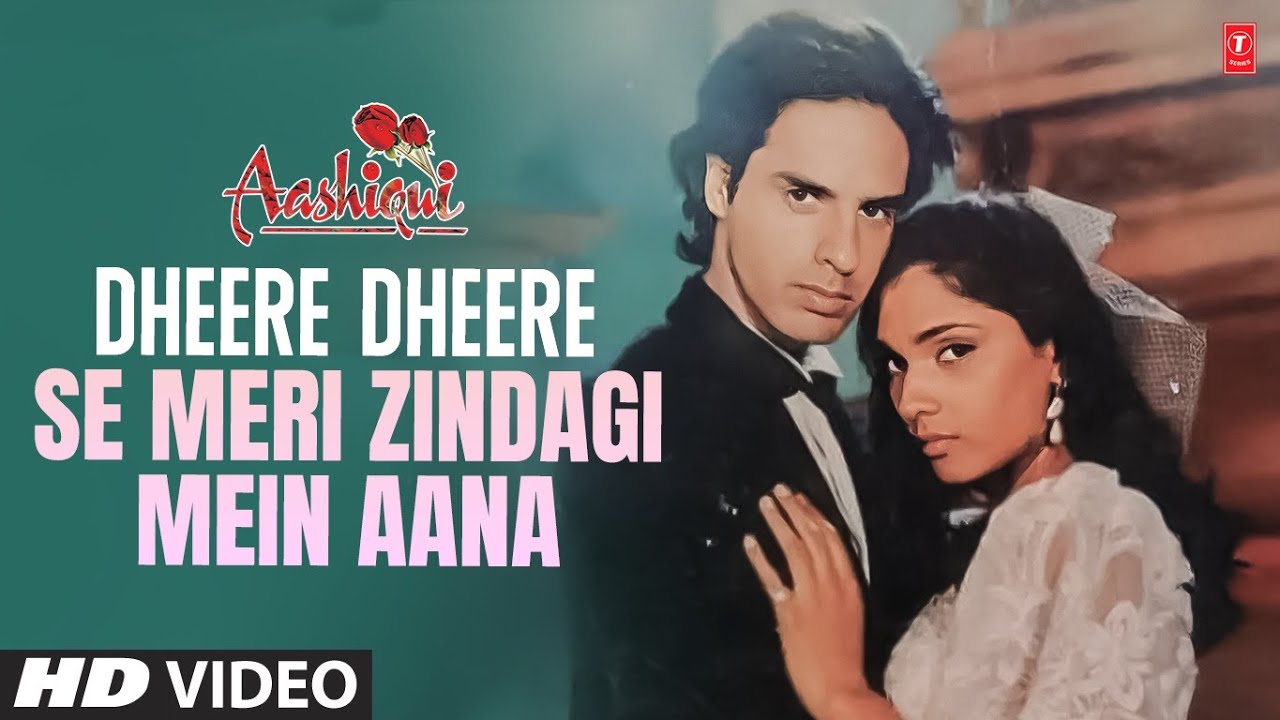 Dheere Dheere Se Meri Zindagi Mein Aana (Full Song) | Aashiqui | Rahul Roy, Anu Agarwal | T-Series