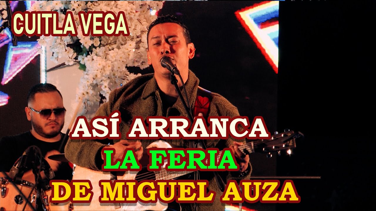 Así arranca la feria regional de Miguel Auza con la participación de CUITLA VEGA