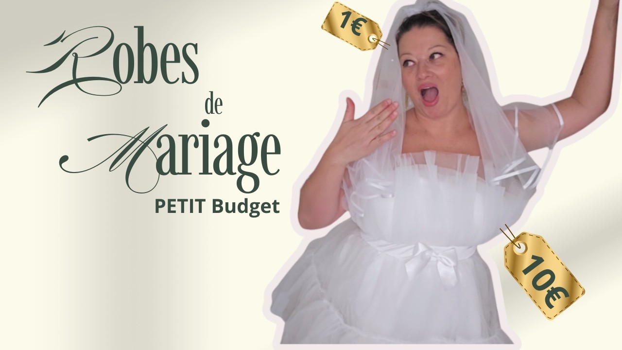 ROBES de Mariée petit budget | Personne ne devinera le prix