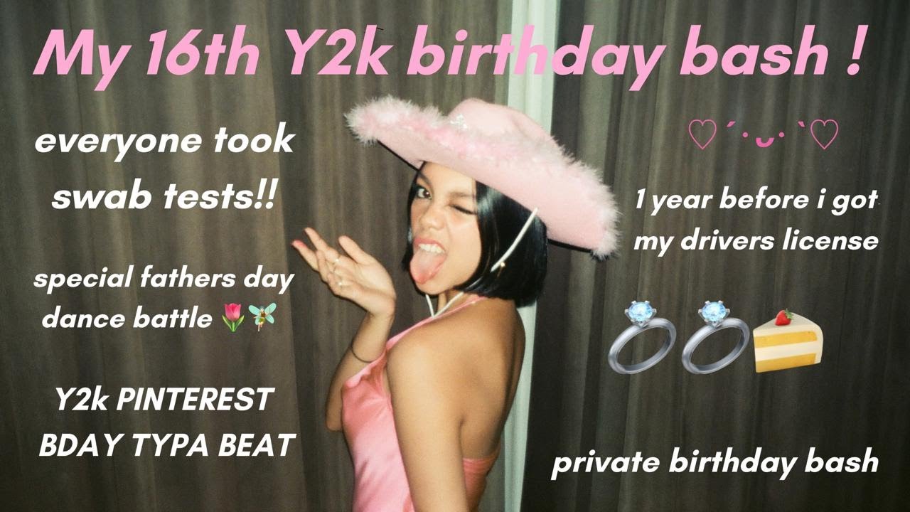 My 16th Y2k birthday bash (private) ♡︎ | Naura Ayu