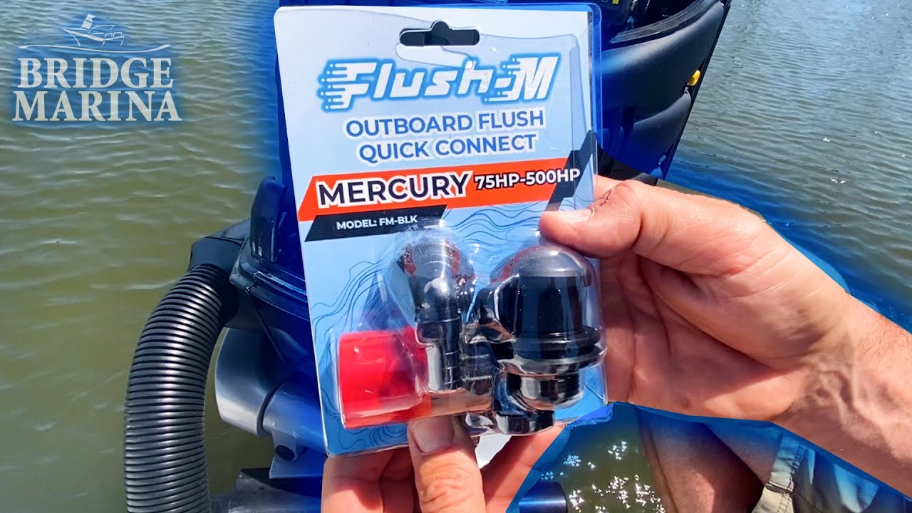 Обзор продукта Flush-M, экономящего время, от Bridge Marina: промывка пресной водой для двигателе...