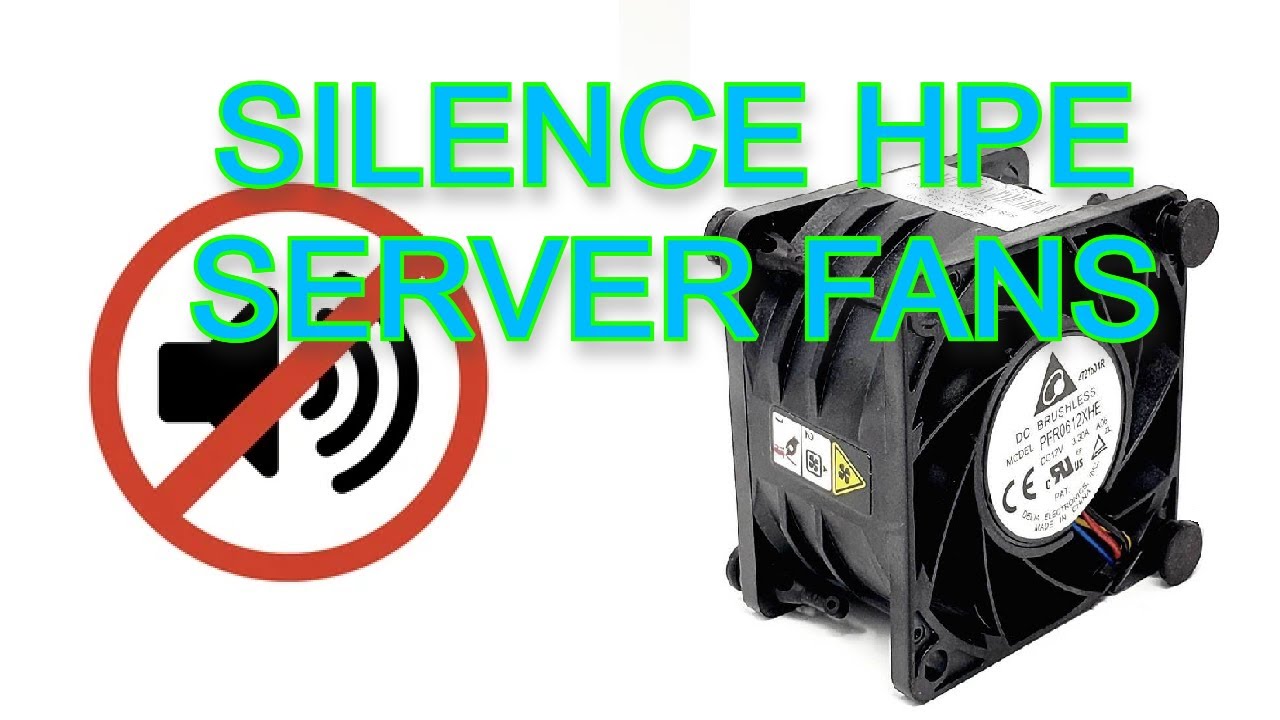 Make HP Proliant server fans quiet - Modified iLO firmware
