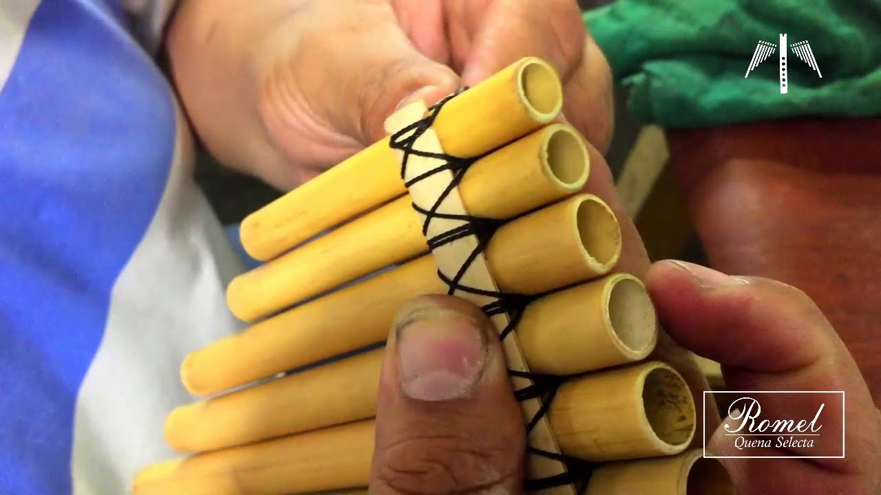 Fabricación de una Zampoña - Romel Quena Selecta