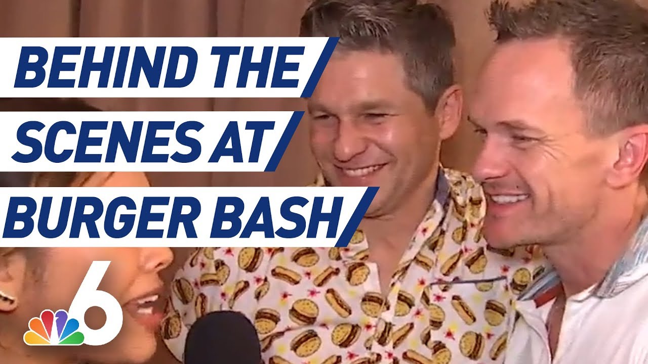 SOBE Burger Bash w/ Neil Patrick Harris, David Burtka, Guy Fieri | NBC 6