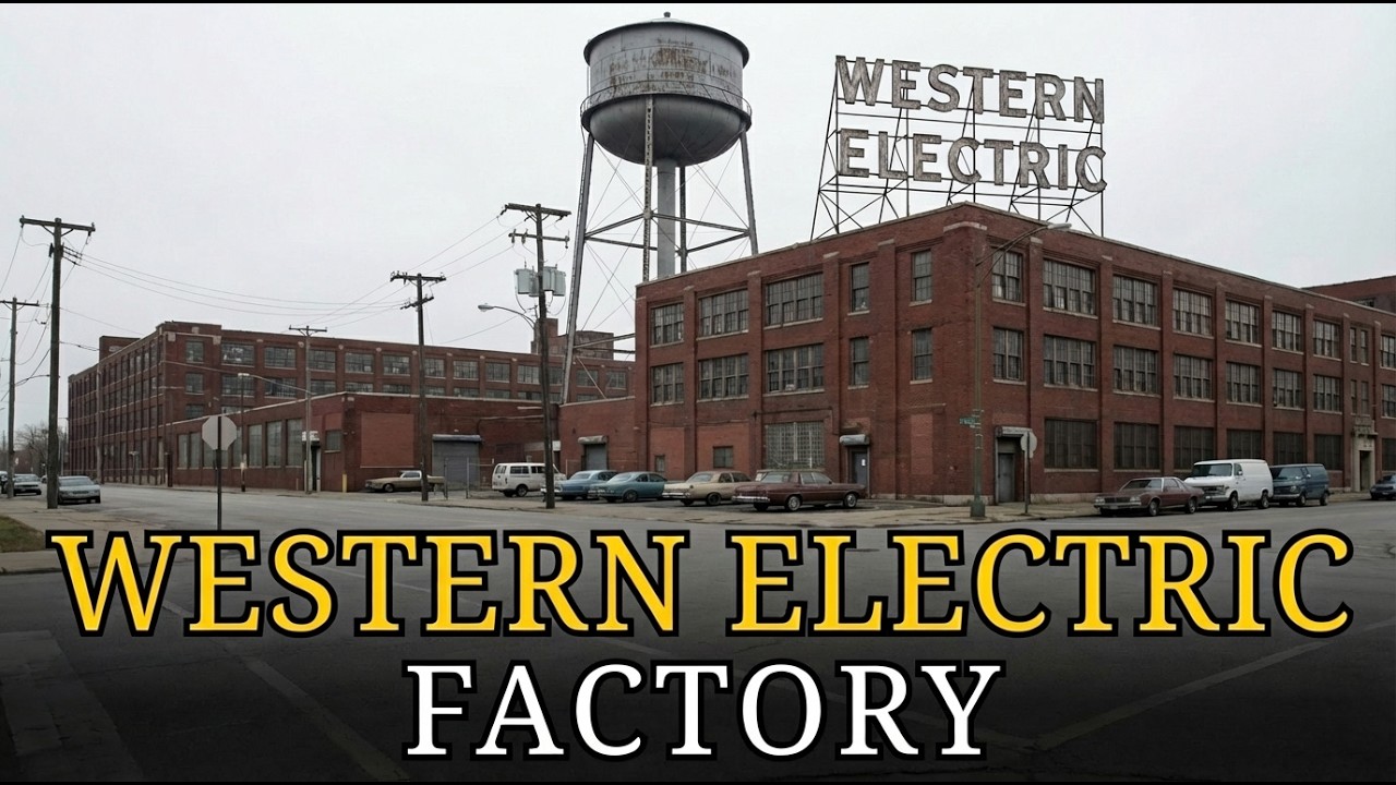 Мрачная история американского телефонного гиганта: Western Electric Hawthorne Works